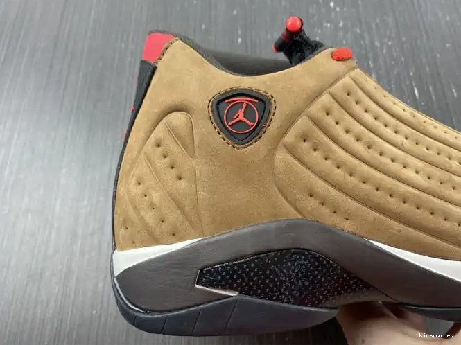 Cheap Kickmax Winterized DO9406-200 Retro Archaeo Jordan 14 Brown 0520